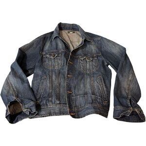 Eddie Bauer Vintage Jean Jacket - Men’s Large